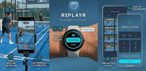 ReplayR feature graphic
